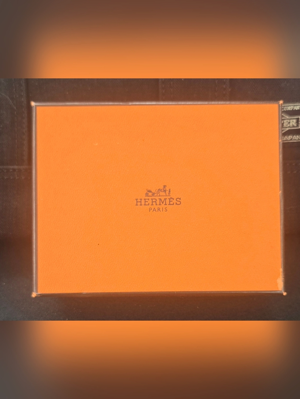 Hermès Black Leather Bifold Wallet With Box: 2 Card Slots For Multiple Cards